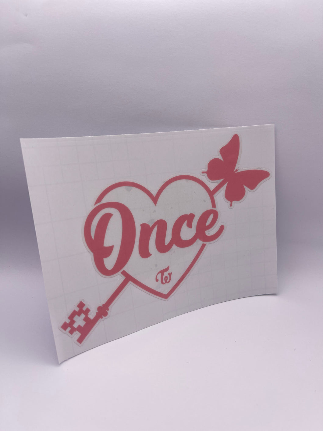 Once Twice Sticker