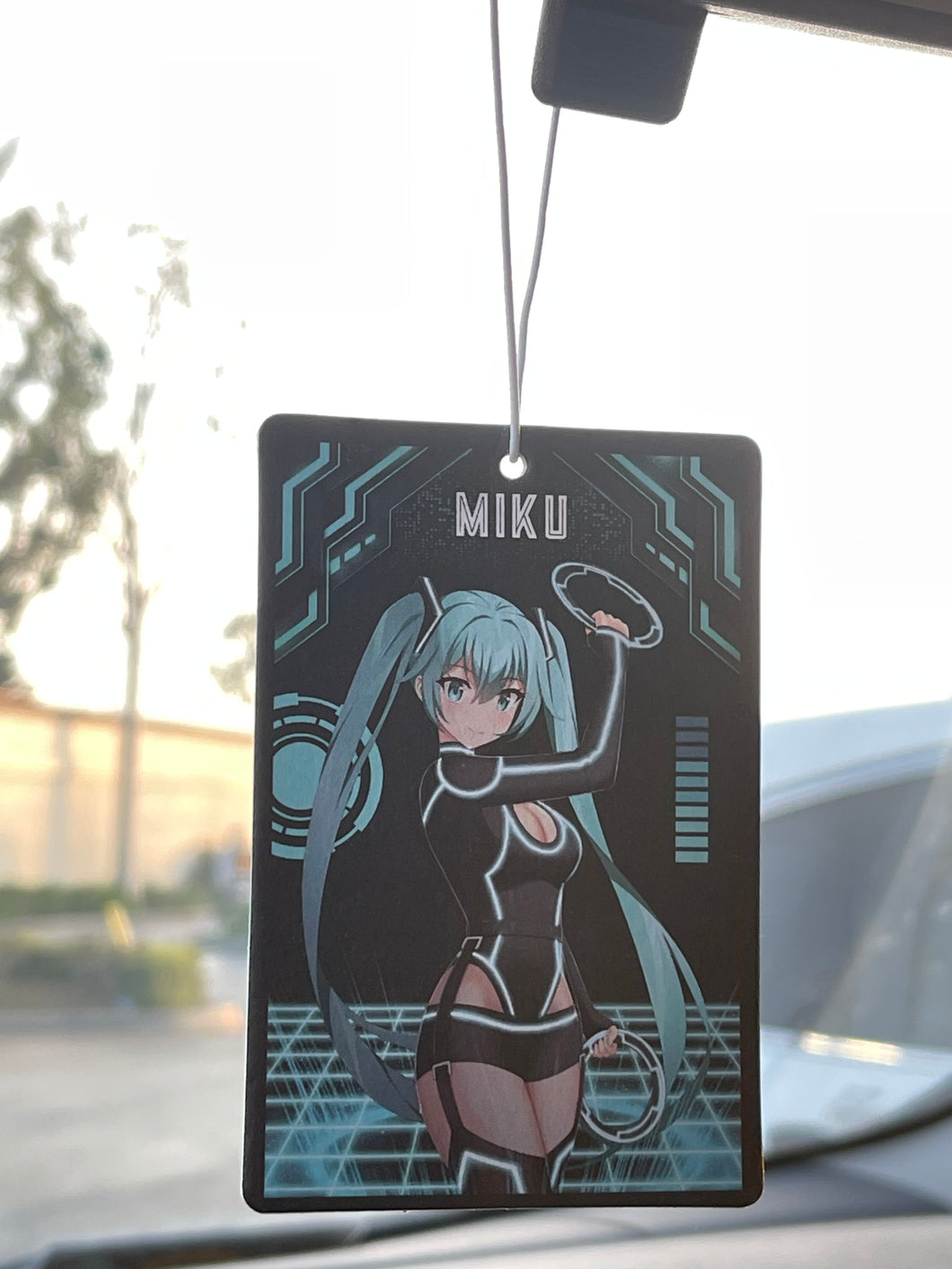 Tron Miku Air Freshener