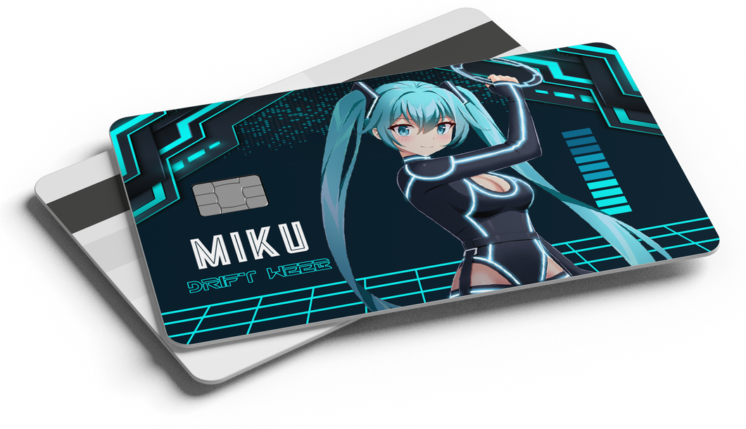 Tron Miku Card Skin