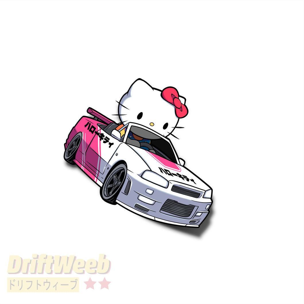 Hello Kitty in R34