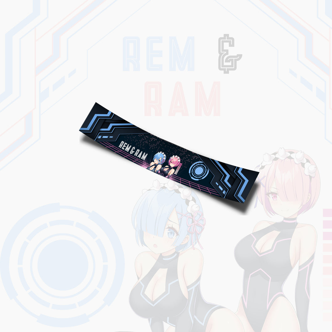 Tron Rem and Ram Window Banner