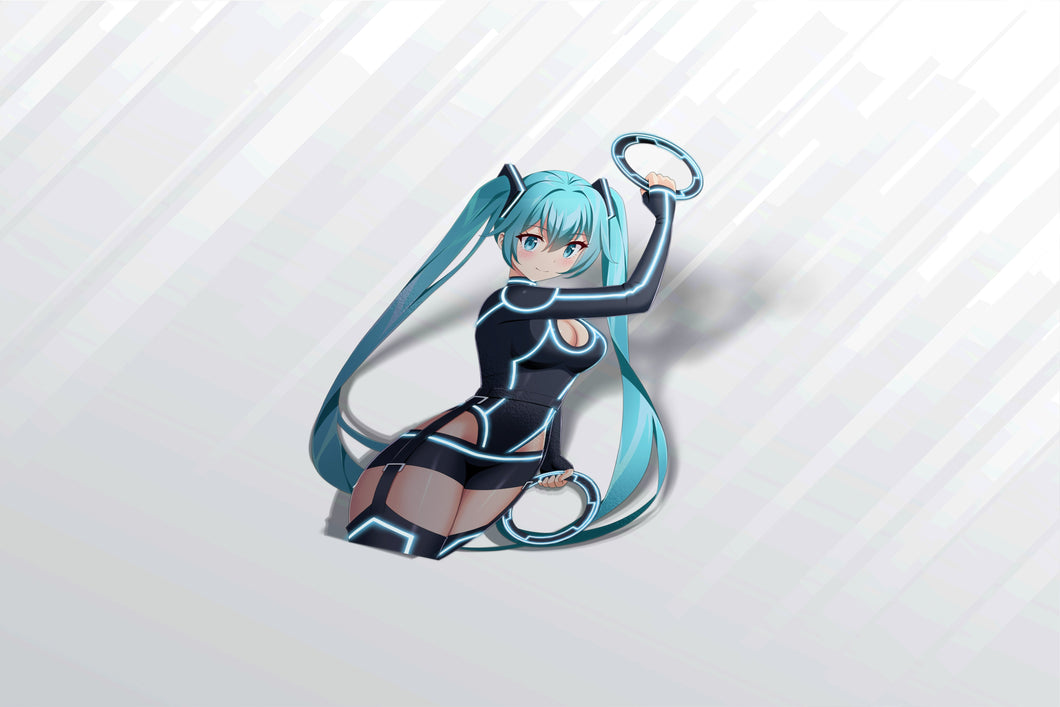 Miku Tron Sticker