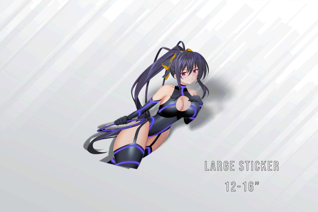 Akeno Tron Large Sticker